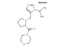 4-{1-[(1-isopropyl-1H-imidazol-5-yl)methyl]-L-prolyl}morpholine