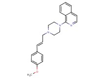 1-{4-[(2E)-3-(4-methoxyphenyl)prop-2-en-1-yl]piperazin-1-yl}isoquinoline