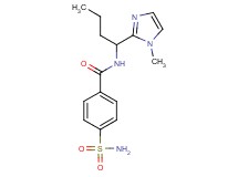 4-(aminosulfonyl)-N-[1-(1-methyl-1H-imidazol-2-yl)butyl]benzamide