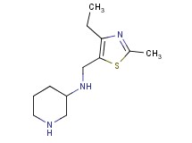 N-[(4-ethyl-2-methyl-1,3-thiazol-5-yl)methyl]-3-piperidinamine dihydrochloride