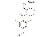 (3S)-4-(2,6-difluoro-4-methoxybenzoyl)-3-ethylmorpholine