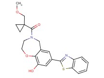7-(1,3-benzothiazol-2-yl)-4-{[1-(methoxymethyl)cyclopropyl]carbonyl}-2,3,4,5-tetrahydro-1,4-benzoxazepin-9-ol