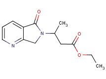 ethyl 3-(5-oxo-5,7-dihydro-6H-pyrrolo[3,4-b]pyridin-6-yl)butanoate