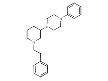1-phenyl-4-[1-(2-phenylethyl)-3-piperidinyl]piperazine