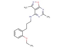 N-[3-(2-ethoxyphenyl)propyl]-3,6-dimethylisoxazolo[5,4-d]pyrimidin-4-amine