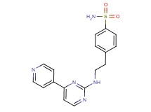 4-(2-{[4-(4-pyridinyl)-2-pyrimidinyl]amino}ethyl)benzenesulfonamide