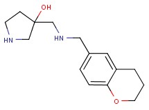 3-{[(3,4-dihydro-2H-chromen-6-ylmethyl)amino]methyl}-3-pyrrolidinol dihydrochloride