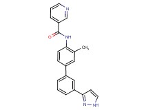 N-[3-methyl-3'-(1H-pyrazol-3-yl)-4-biphenylyl]nicotinamide