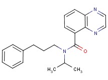 N-isopropyl-N-(3-phenylpropyl)quinoxaline-5-carboxamide