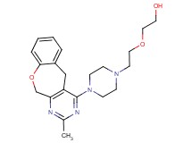 2-{2-[4-(2-methyl-5,11-dihydro[1]benzoxepino[3,4-d]pyrimidin-4-yl)piperazin-1-yl]ethoxy}ethanol