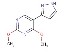 2,4-dimethoxy-5-(1H-pyrazol-3-yl)pyrimidine