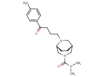 (1R*,5R*)-N,N-dimethyl-6-[4-(4-methylphenyl)-4-oxobutyl]-3,6-diazabicyclo[3.2.2]nonane-3-carboxamide