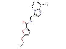 5-ethoxy-N-[(8-methylimidazo[1,2-a]pyridin-3-yl)methyl]-2-furamide