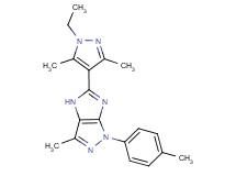 5-(1-ethyl-3,5-dimethyl-1H-pyrazol-4-yl)-3-methyl-1-(4-methylphenyl)-1,4-dihydroimidazo[4,5-c]pyrazole