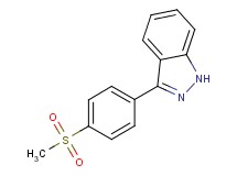 3-[4-(methylsulfonyl)phenyl]-1H-indazole