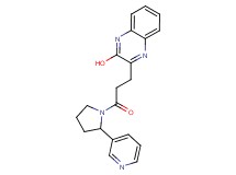 3-{3-oxo-3-[2-(3-pyridinyl)-1-pyrrolidinyl]propyl}-2-quinoxalinol