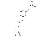 2-(1H-imidazol-4-yl)-N-{3-[(2-methylprop-2-en-1-yl)oxy]benzyl}ethanamine