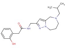 2-(2-hydroxyphenyl)-N-[(5-isobutyl-5,6,7,8-tetrahydro-4H-pyrazolo[1,5-a][1,4]diazepin-2-yl)methyl]acetamide