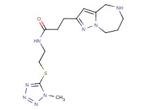 N-{2-[(1-methyl-1H-tetrazol-5-yl)thio]ethyl}-3-(5,6,7,8-tetrahydro-4H-pyrazolo[1,5-a][1,4]diazepin-2-yl)propanamide