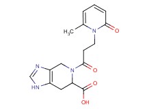 5-[3-(6-methyl-2-oxopyridin-1(2H)-yl)propanoyl]-4,5,6,7-tetrahydro-1H-imidazo[4,5-c]pyridine-6-carboxylic acid