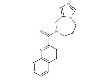 8-(quinolin-2-ylcarbonyl)-6,7,8,9-tetrahydro-5H-imidazo[1,5-a][1,4]diazepine