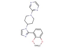 2-{4-[2-(2,3-dimethoxyphenyl)-1H-imidazol-1-yl]piperidin-1-yl}pyrazine