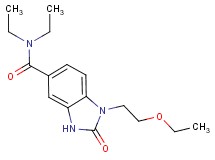 1-(2-ethoxyethyl)-N,N-diethyl-2-oxo-2,3-dihydro-1H-benzimidazole-5-carboxamide