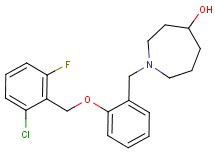 1-{2-[(2-chloro-6-fluorobenzyl)oxy]benzyl}azepan-4-ol