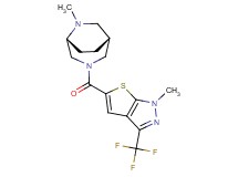 (1R*,5R*)-6-methyl-3-{[1-methyl-3-(trifluoromethyl)-1H-thieno[2,3-c]pyrazol-5-yl]carbonyl}-3,6-diazabicyclo[3.2.2]nonane