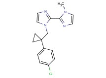 1-{[1-(4-chlorophenyl)cyclopropyl]methyl}-1'-methyl-1H,1'H-2,2'-biimidazole