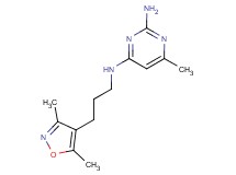 N~4~-[3-(3,5-dimethyl-4-isoxazolyl)propyl]-6-methyl-2,4-pyrimidinediamine