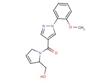 (1-{[1-(2-methoxyphenyl)-1H-pyrazol-4-yl]carbonyl}-2,5-dihydro-1H-pyrrol-2-yl)methanol
