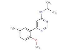 N-isopropyl-6-(2-methoxy-5-methylphenyl)pyrimidin-4-amine