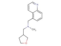 N-methyl-1-(5-quinolinyl)-N-(tetrahydro-3-furanylmethyl)methanamine