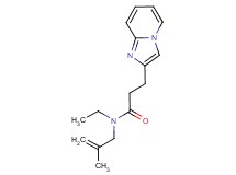 N-ethyl-3-imidazo[1,2-a]pyridin-2-yl-N-(2-methylprop-2-en-1-yl)propanamide