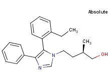 (2R)-4-[5-(2-ethylphenyl)-4-phenyl-1H-imidazol-1-yl]-2-methylbutan-1-ol