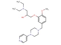 1-(diethylamino)-3-(2-methoxy-5-{[4-(4-pyridinyl)-1-piperazinyl]methyl}phenoxy)-2-propanol