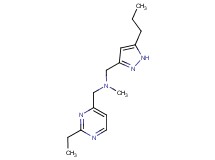 1-(2-ethylpyrimidin-4-yl)-N-methyl-N-[(5-propyl-1H-pyrazol-3-yl)methyl]methanamine