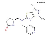 (5S)-5-{[(1,3-dimethyl-1H-pyrazolo[3,4-d][1,3]thiazol-5-yl)(pyridin-4-ylmethyl)amino]methyl}pyrrolidin-2-one