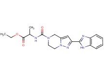 ethyl 2-({[2-(1H-benzimidazol-2-yl)-6,7-dihydropyrazolo[1,5-a]pyrazin-5(4H)-yl]carbonyl}amino)propanoate