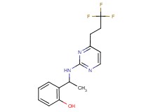 2-(1-{[4-(3,3,3-trifluoropropyl)pyrimidin-2-yl]amino}ethyl)phenol