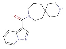 9-(pyrazolo[1,5-a]pyridin-3-ylcarbonyl)-3,9-diazaspiro[5.6]dodecane hydrochloride