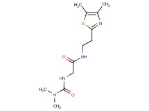 N~2~-[(dimethylamino)carbonyl]-N~1~-[2-(4,5-dimethyl-1,3-thiazol-2-yl)ethyl]glycinamide