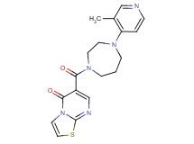 6-{[4-(3-methyl-4-pyridinyl)-1,4-diazepan-1-yl]carbonyl}-5H-[1,3]thiazolo[3,2-a]pyrimidin-5-one