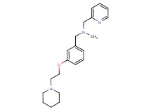 N-methyl-1-[3-(2-piperidin-1-ylethoxy)phenyl]-N-(pyridin-2-ylmethyl)methanamine