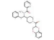 N-{1-[1-(2,3-dihydro-1,4-benzodioxin-2-ylcarbonyl)-4-piperidinyl]-2-phenylethyl}-N-methyl-2-pyridinecarboxamide