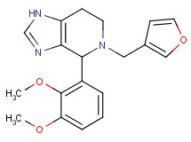 4-(2,3-dimethoxyphenyl)-5-(3-furylmethyl)-4,5,6,7-tetrahydro-1H-imidazo[4,5-c]pyridine