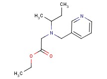 ethyl [sec-butyl(pyridin-3-ylmethyl)amino]acetate
