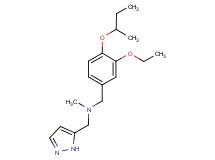 (4-sec-butoxy-3-ethoxybenzyl)methyl(1H-pyrazol-5-ylmethyl)amine