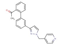 1-{3'-[1-(4-pyridinylmethyl)-1H-pyrazol-3-yl]-2-biphenylyl}ethanone